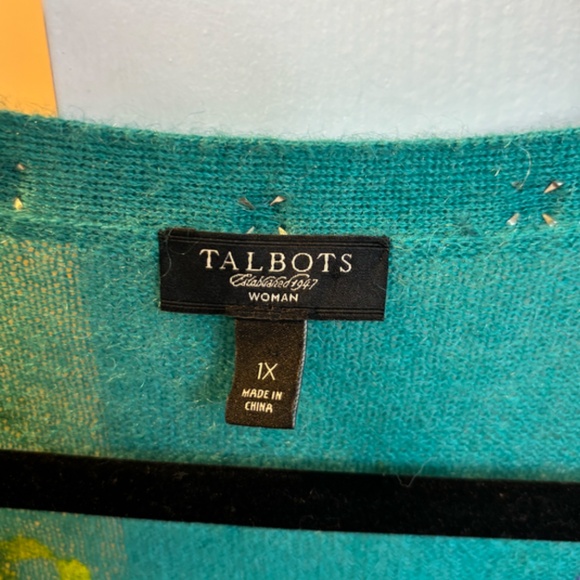 Women's Vintage Talbots Cardigan Size 1X - Picture 5 of 7